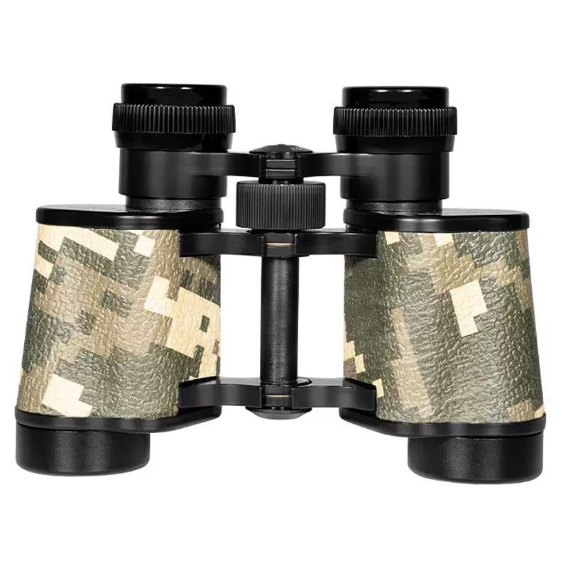 Binoculars 8x30 Full Metal Powerful Structure Glasses Bak4 Prism Long Range Telescope With bag For Hunting Camping Outdoor Scope