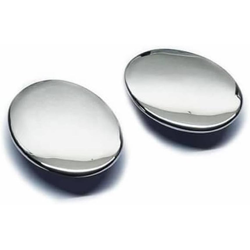 Chrome Head Light Headlight Washer Nozzle Cover Cap for Porsche 911 996 C2 C4 Turbo Facelift