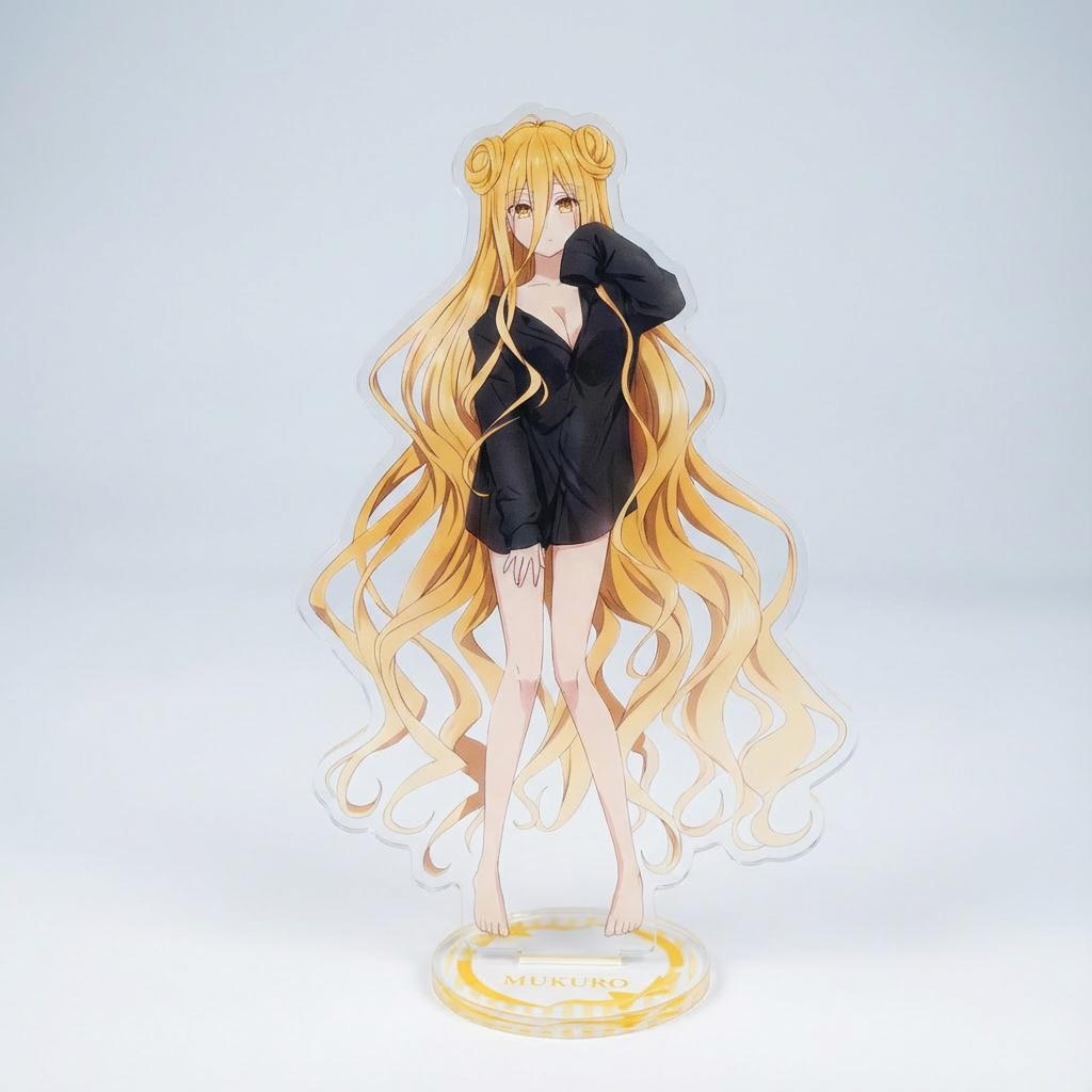 Date A Live V Acrylic Stand 15cm Kurumi Tokisaki Tohka Yatogami Anime Figure Desktop Decoration Collection Gifts 15 cm