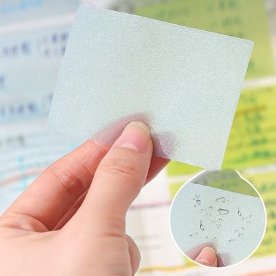 Pull Out Note Paper 150 Sheets Pearlescent Sticky Notes Notepads for Writing Note Taking Reminder On Fridges Calender