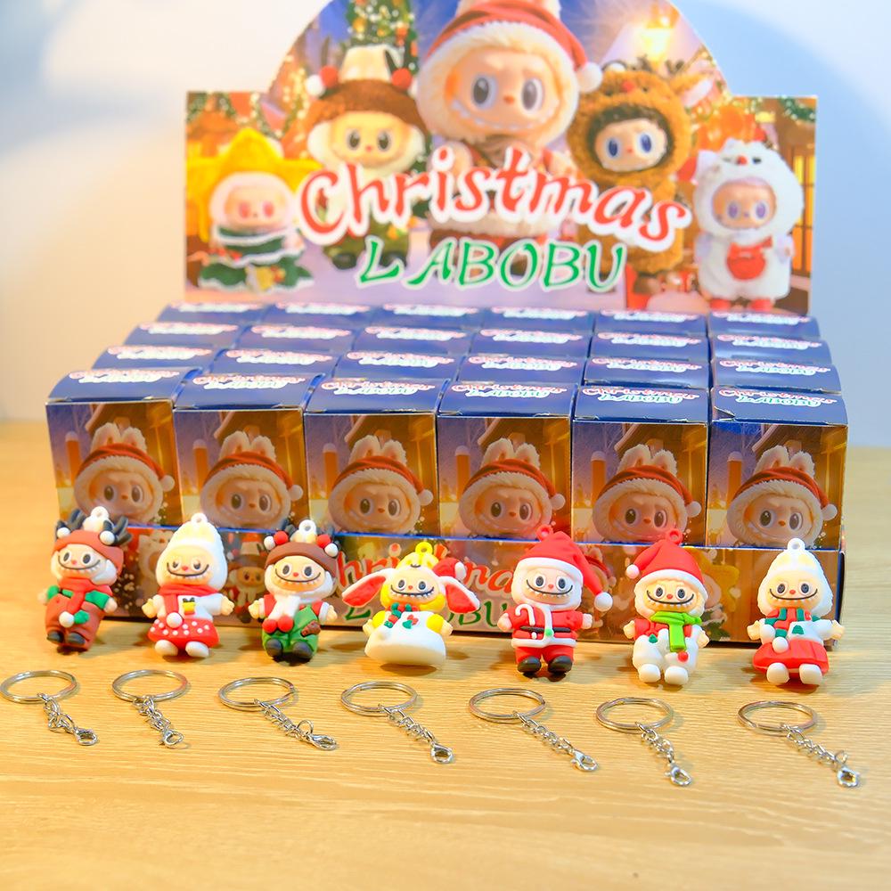Best-selling Christmas Plush Keychain: Cute Student Gift Doll Pendant
