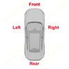 Front Bumper Tow Hook Cover Cap For Tesla Model S 1057850-00-C 1057845-00-C 1057845 2016- Right/Left Car Accessories