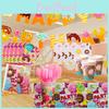 Delightful Donuts Theme Party Supplies For Kids Birthday With Plates Cups And Decor
