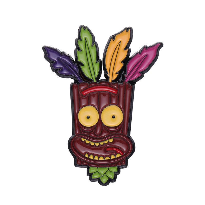 

Мультяшная Мини Стильная Брошь Банан Пицца Авокадо Веселый И Красочный Металлический Значок Отличная Персонализация Для XZ9435