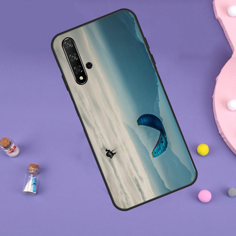 Paragliding Sport For Huawei Nova 7i 8i 11i 12i 12s 9 10 SE Y60 Y61 Y70 Y72 Y73 Y90 Y91 P20 P40 P30 Lite Case