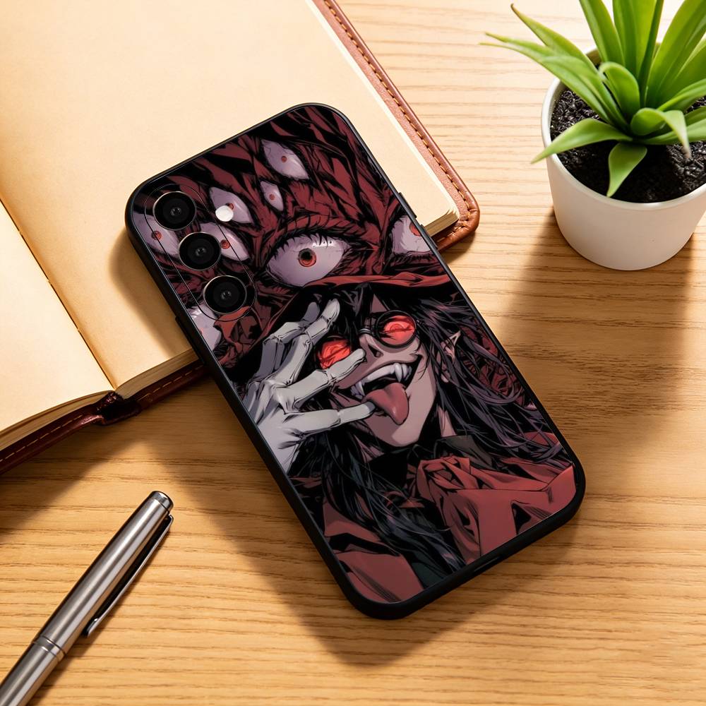 A-Alucard H-Hellsing Аниме Чехол для телефона Samsung Galaxy A73,A72,A71,A70,A53,A52,A51, Мягкий силиконовый черный чехол Samsung a11