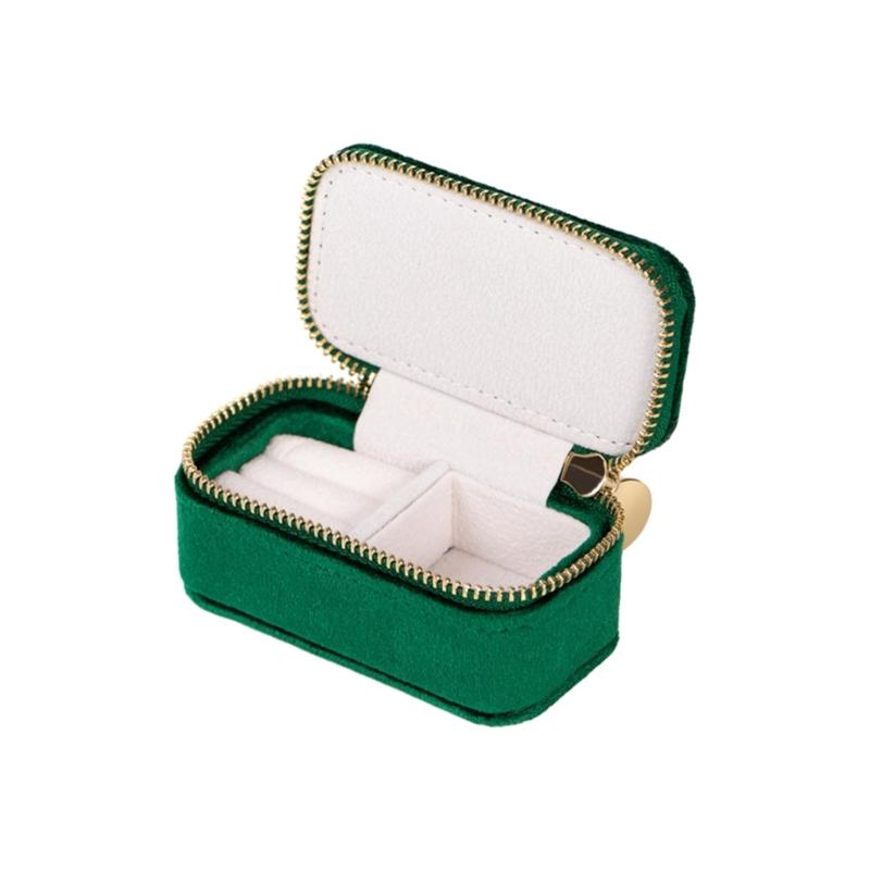 Soft Flannel Jewelry Box Storage Organizer Protect Your Beloved Accessories