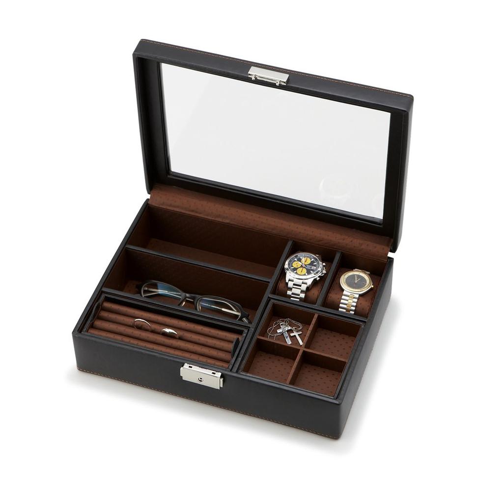 Chatani Sangyo Zubehöraufbewahrung LA VITA IDEALE Box L Herren 240-576BK