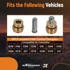 MaXpeedingrods 8 ST Joystickkontrollkolvar för Caterpillar CAT 226B 232B 236B 242B 246B 247B 248B 216 226 232 236 242, Ventilkolvsats 289-8451