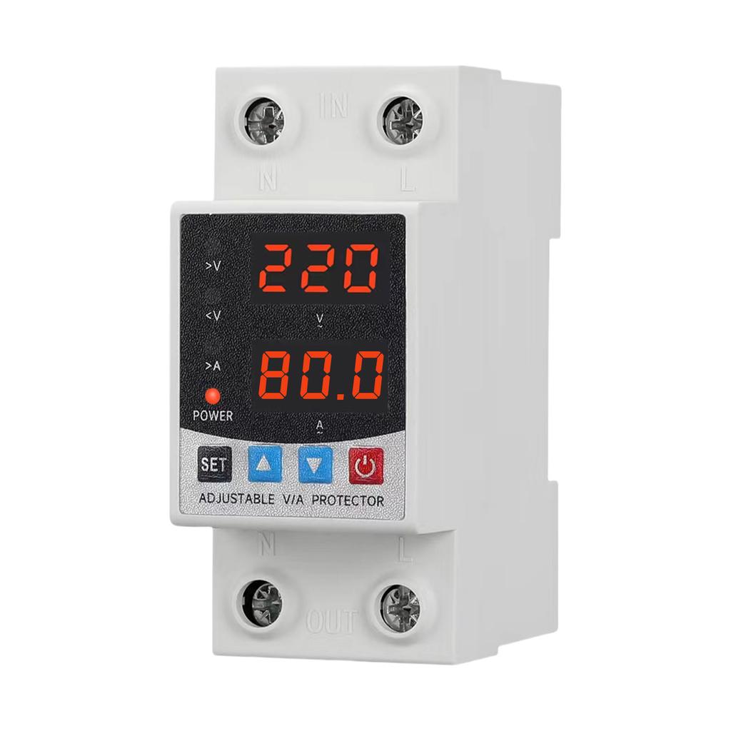 Under Over Voltages Protectors Voltages Output Stabilizer Single Phase Voltages Protectors Relays Reset Protectors