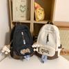 Japanese college students casual backpack girl college style retro backpack women's light junior high school student schoolbag