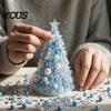 Christmas Tree Craft Kits for Adults Dreamy Beaded DIY Kit, Handmade Holiday Craft, Multicolor Creative Seasonal Ornament Projects Adults, Tabletop