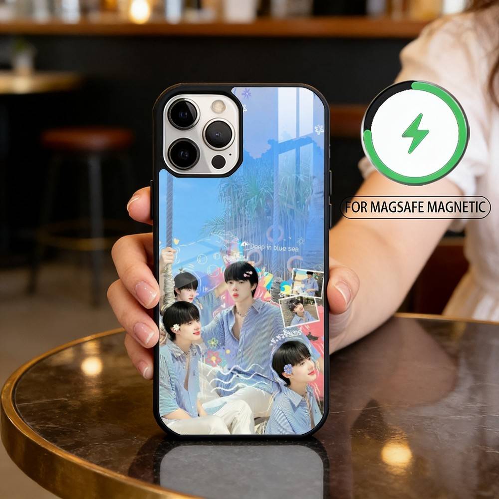

Thai Singer NuNew Phone Case For iPhone17,16,15,14,13,12,11 Plus,Pro Max Magnetic For Magsafe Wireless Charging iPhone11PRO