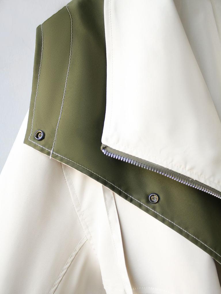 New Korean Style Long Sleeve Windbreaker for Women, Spring Autumn Casual Workwear Jacket