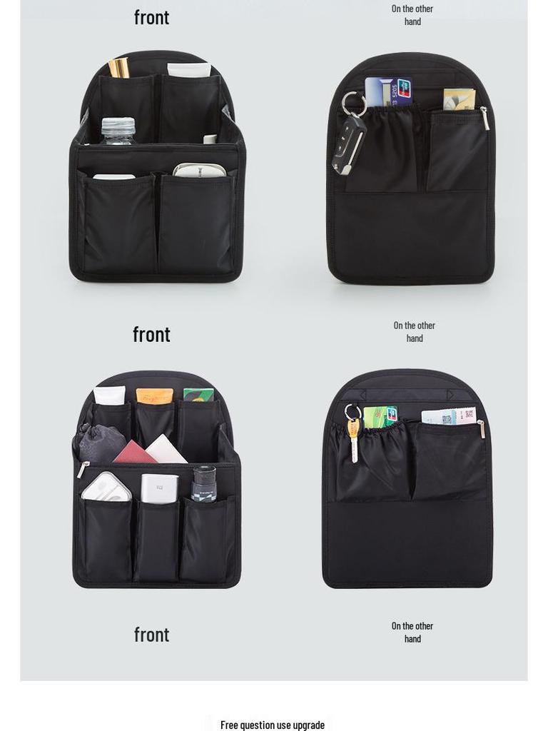 Women's Travel Backpack - Inner Bag Organizer for School and Storage