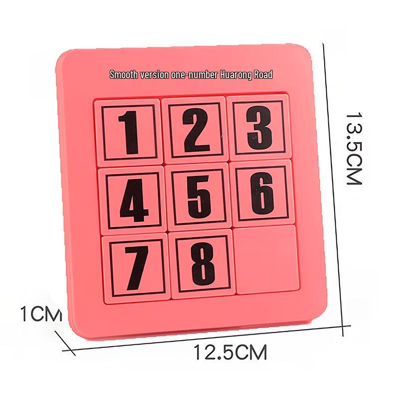 

Pan Duoduo Digital Magnetic Huarongdao Puzzle for Kids - Educational Brain Teaser Toy for Children s Cognitive Development and Gift. Color Box