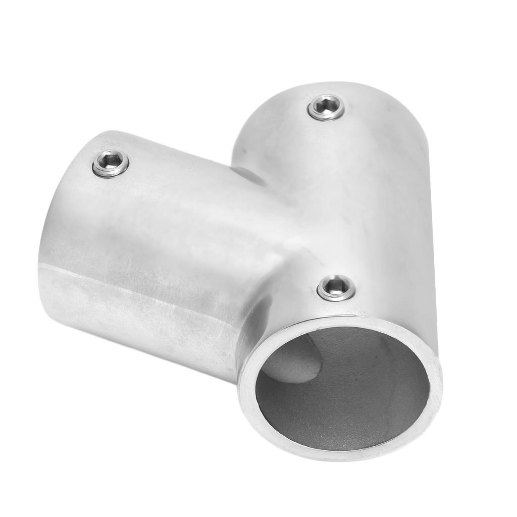 Boots-Schlauchverbinder Handlauf Handlauf-Beschlag 60 Grad 3-Wege Edelstahl Zubehör