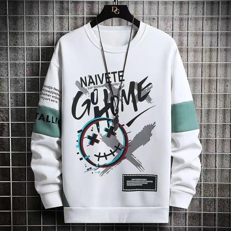 Trendiger Herbst-Hoodie für Jungen - Langarm-T-Shirt für Jugendliche und Schüler