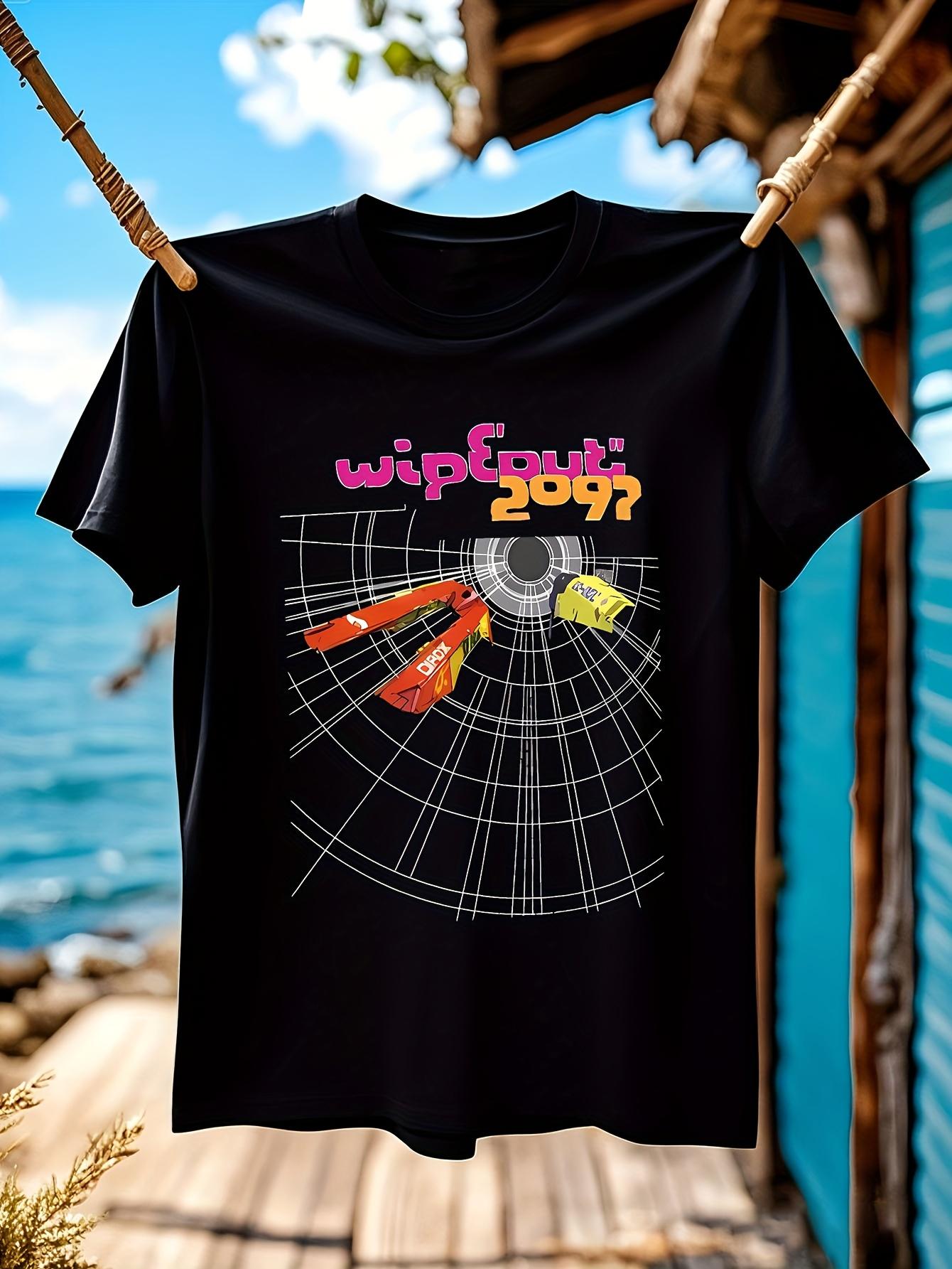 Vintage Tshirt Vintage Wipeout 2097 Retro Arcade Game Tshirt S