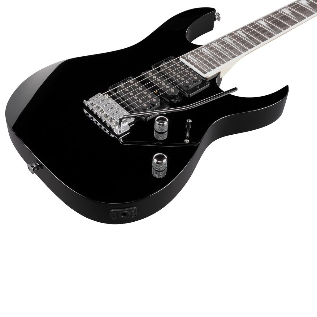 GIO Ibanez Beginner's Electric Guitar Set (Black Knight) with Accessory Set (GRG170DX-BKN)