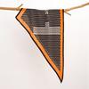 Retro Cotton and Linen Feel Triangular Silk Scarf Women's Four-season Versatile Neck Protection Scarf Headscarf Commuting Accessories Scarf