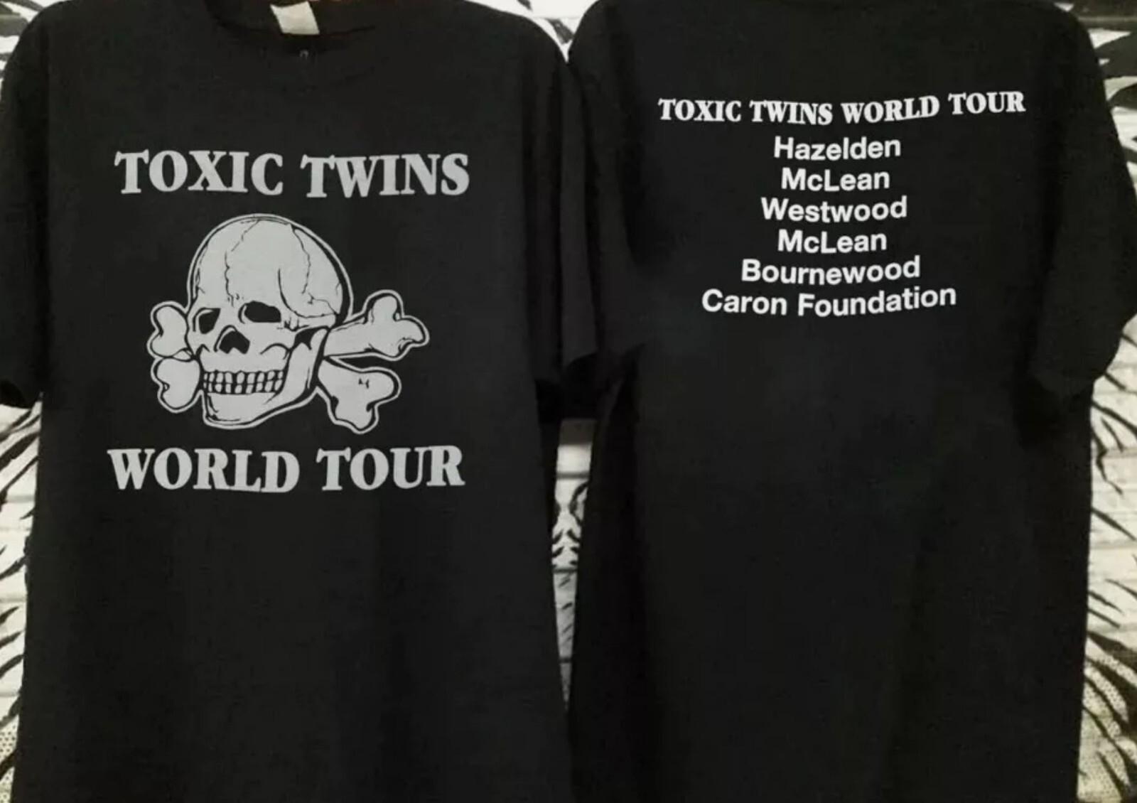 Vintage 80s Aerosmith Toxic Twins Tour T-Shirt Toxic Twins T-Shirt S