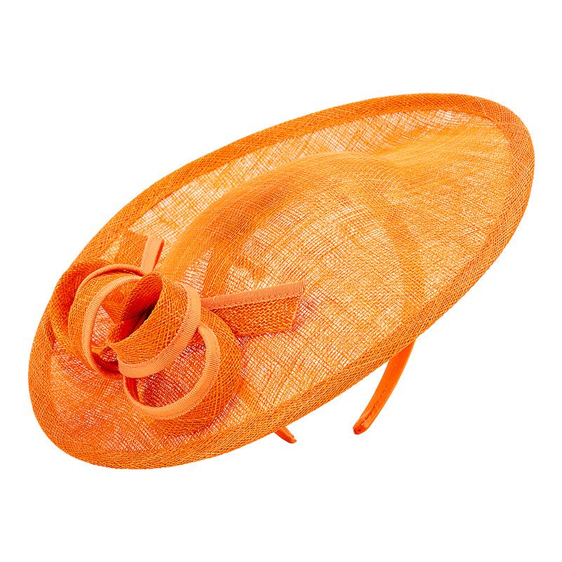 Elegant British Style Gauze Headwear - Retro Spring/Summer 2025 Party Hat