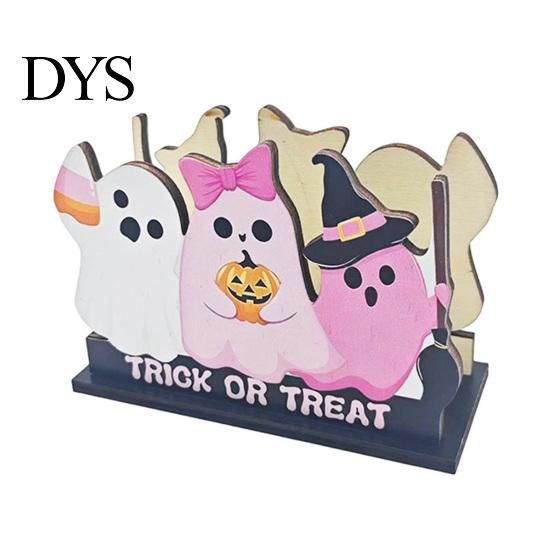Cute Pumpkin Theme Storage Halloween Wooden Napkin Holder, Ghost Tabletop Decor for Kitchen Dining Room, Cartoon Style Rack Spooky Paper Towel