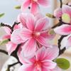4 Magnolien Künstliche Blumen Chinesischer Stil Künstliche Blumen Dekoration Wohnzimmer Tisch Blumengesteck Dekoration