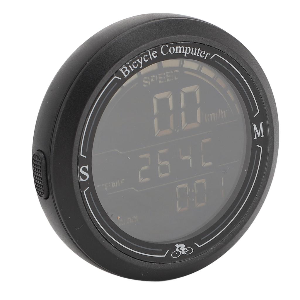 Cyklistický tachometr Sledování v reálném čase Svítící Multifunkční cyklopočítač Odometer pro jízdu na kole