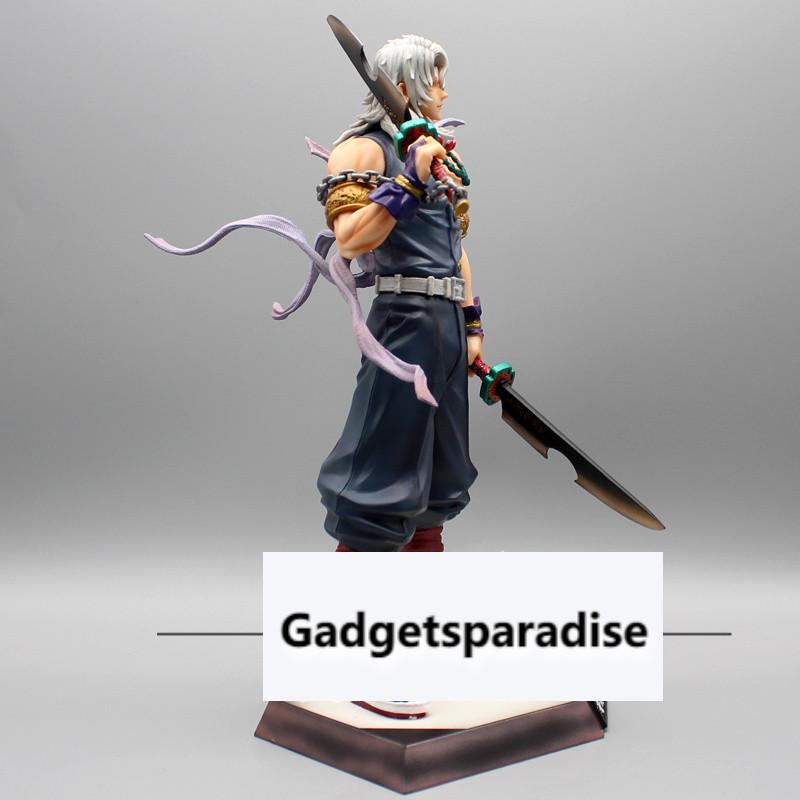 16CM Anime Demon Slayer Uzui Tengen PVC Action Figure Model Toy Doll Kid Gifts