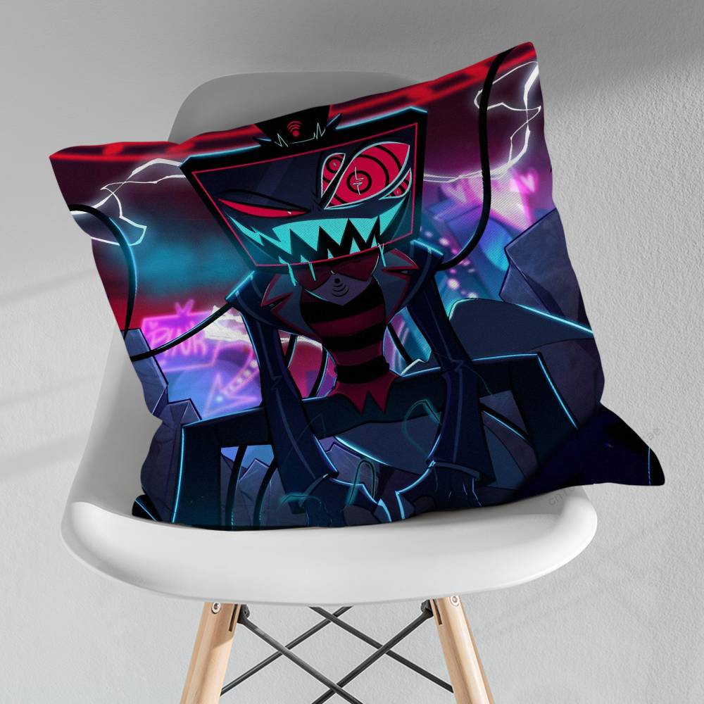 HHazbin Vox Hotel Vertraue Uns Kissen über Wohnzimmer Sofa Kissenbezug Heimdekoration Schlafzimmer Zimmer Bett Kissenbezug