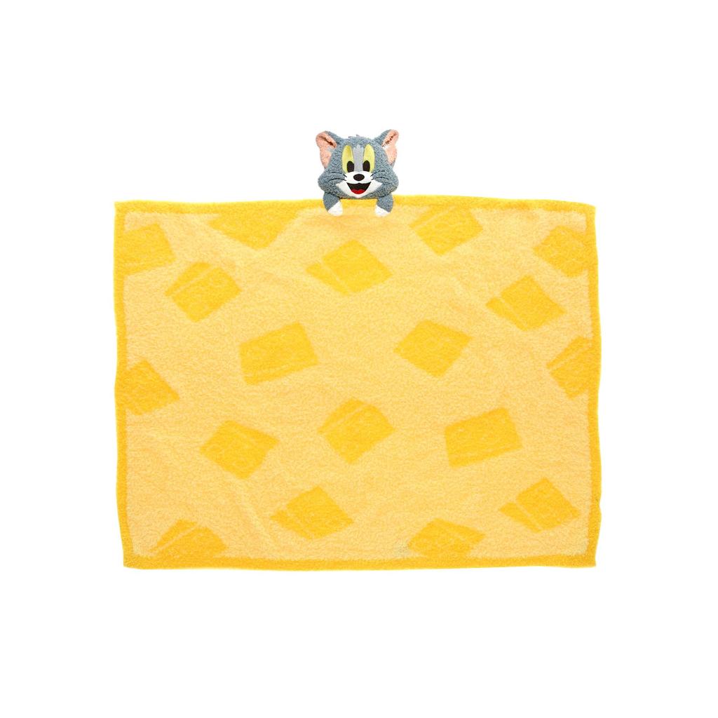 Marushin Tom and Jerry Mascot Blanket, Roll-Up Gray, Cute, Fluffy, Mitt Fabric, Stylish, Winter Item, 4105085100