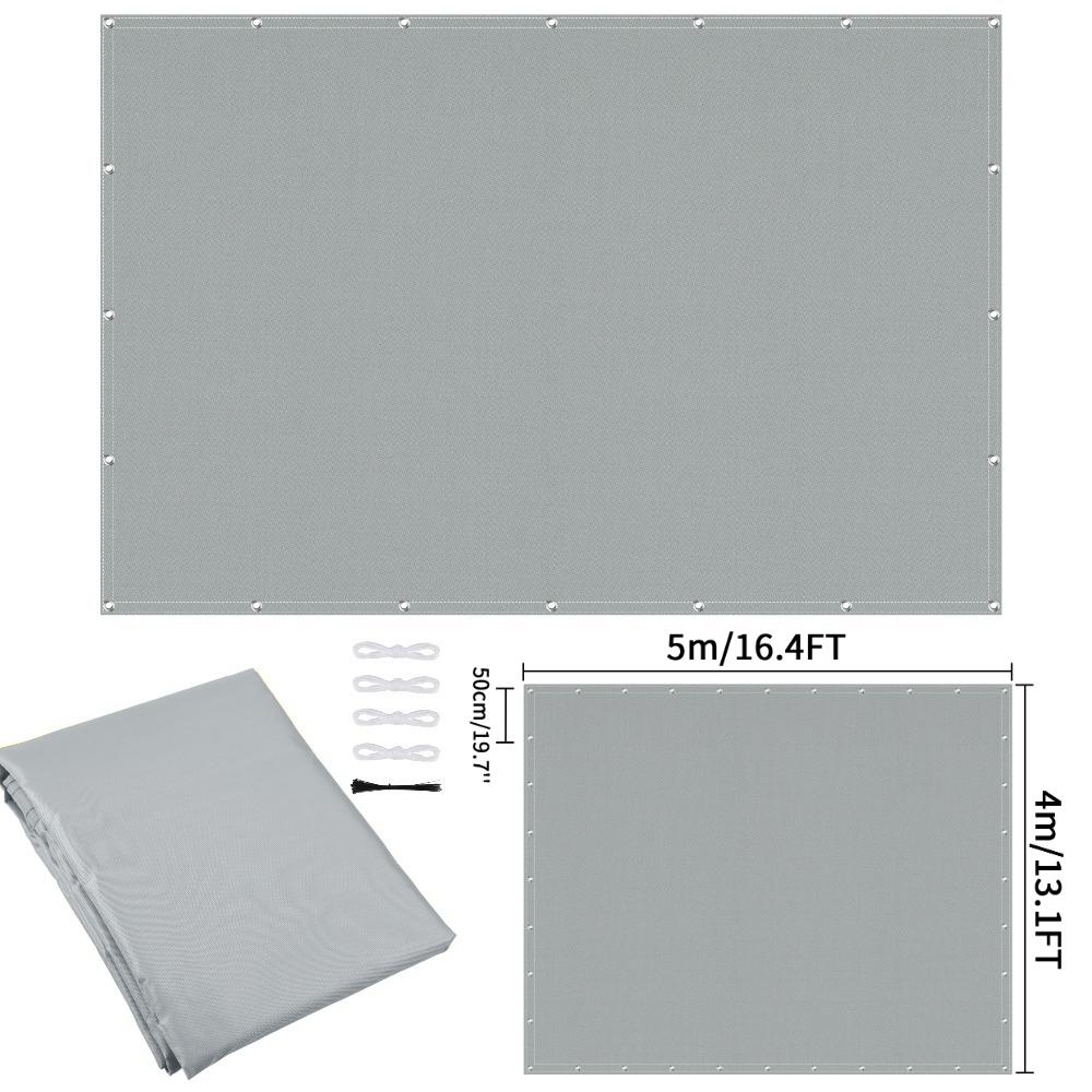 Waterproof Privacy Fence Screen Fence Covering Privacy with Grommets UV Protection Fencing Shade Cover for Outdoor Yard Backyard