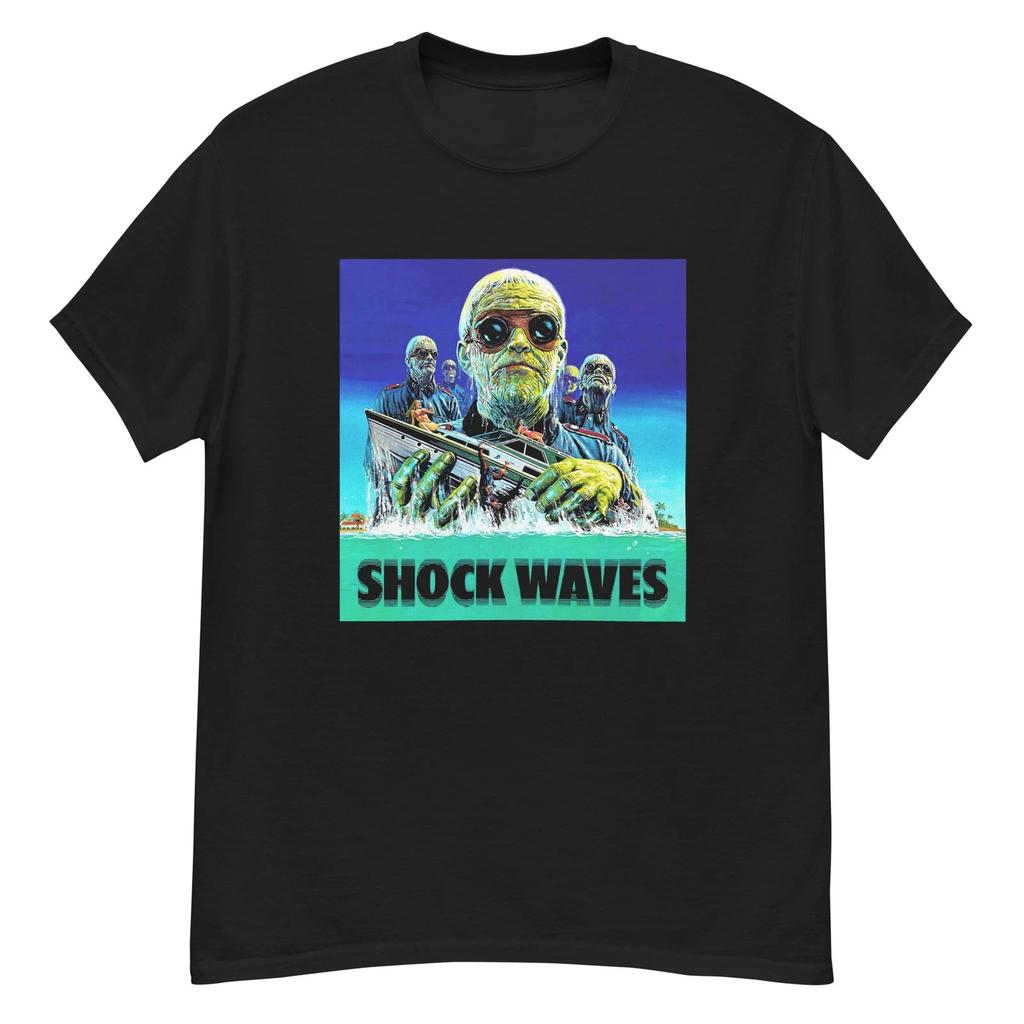 Shock Waves cult horror film fan art t-shirt