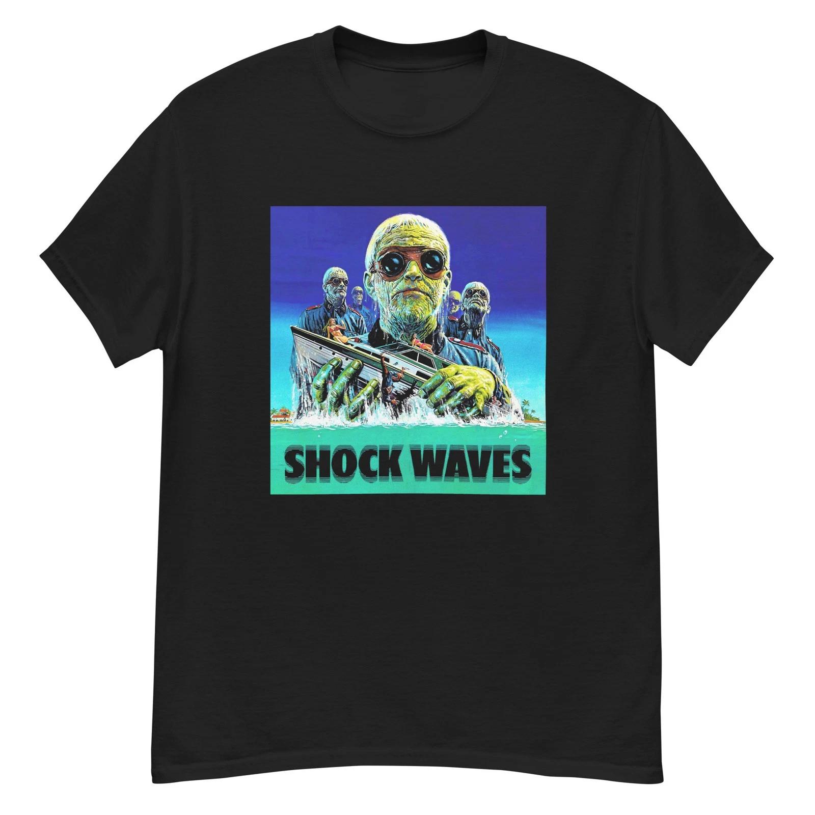 

Shock Waves cult horror film fan art t-shirt L