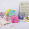 with Handle Mesh Cosmetic Bag Small Capacity Zipper Coin Purse Mini Makeup Pockets  Stationery