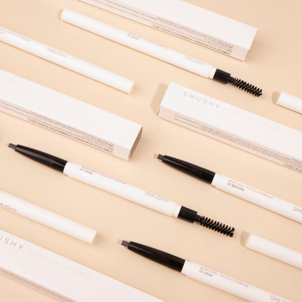 Rokkkiss Smash Natural Tattoo Eyebrow  02 Brown