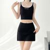Side Slit Yoga Shorts for Women Wearing New Summer Anti-exposure Slimming Skirt A-line Sports Skirt