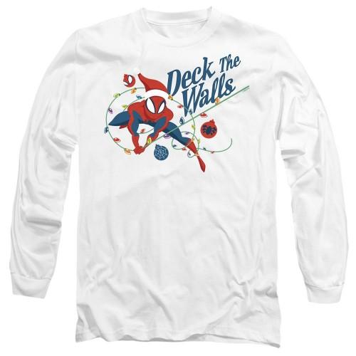Spider-Man Unisex Adult Deck The Walls T-Shirt