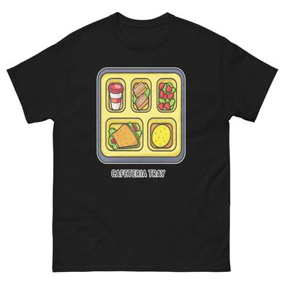 Cafeteria Tray School Classroom Object Office Teacher T-Shirt