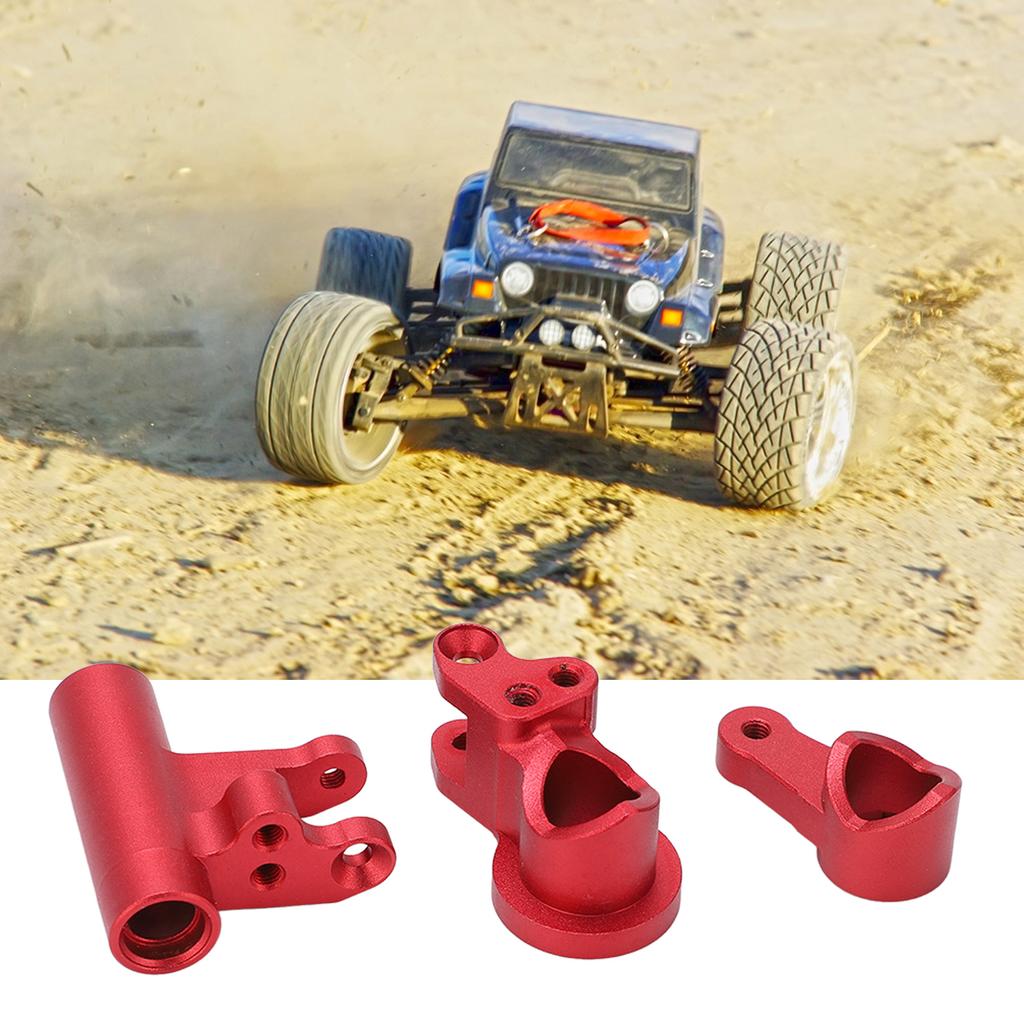 Aluminum Alloy Steering Components RC Car Upgrade Parts Accessories for Losi Lasernut U4 1Celsius10 RC Car