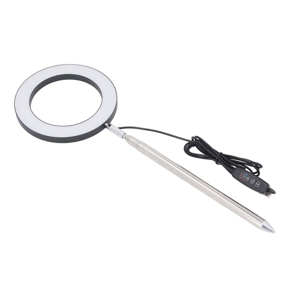 6 Zoll Vollspektrum Pflanzenlicht 26,5-165cm Höhenverstellbare Wachstumslampe mit 3H 9H 12H Timer 10