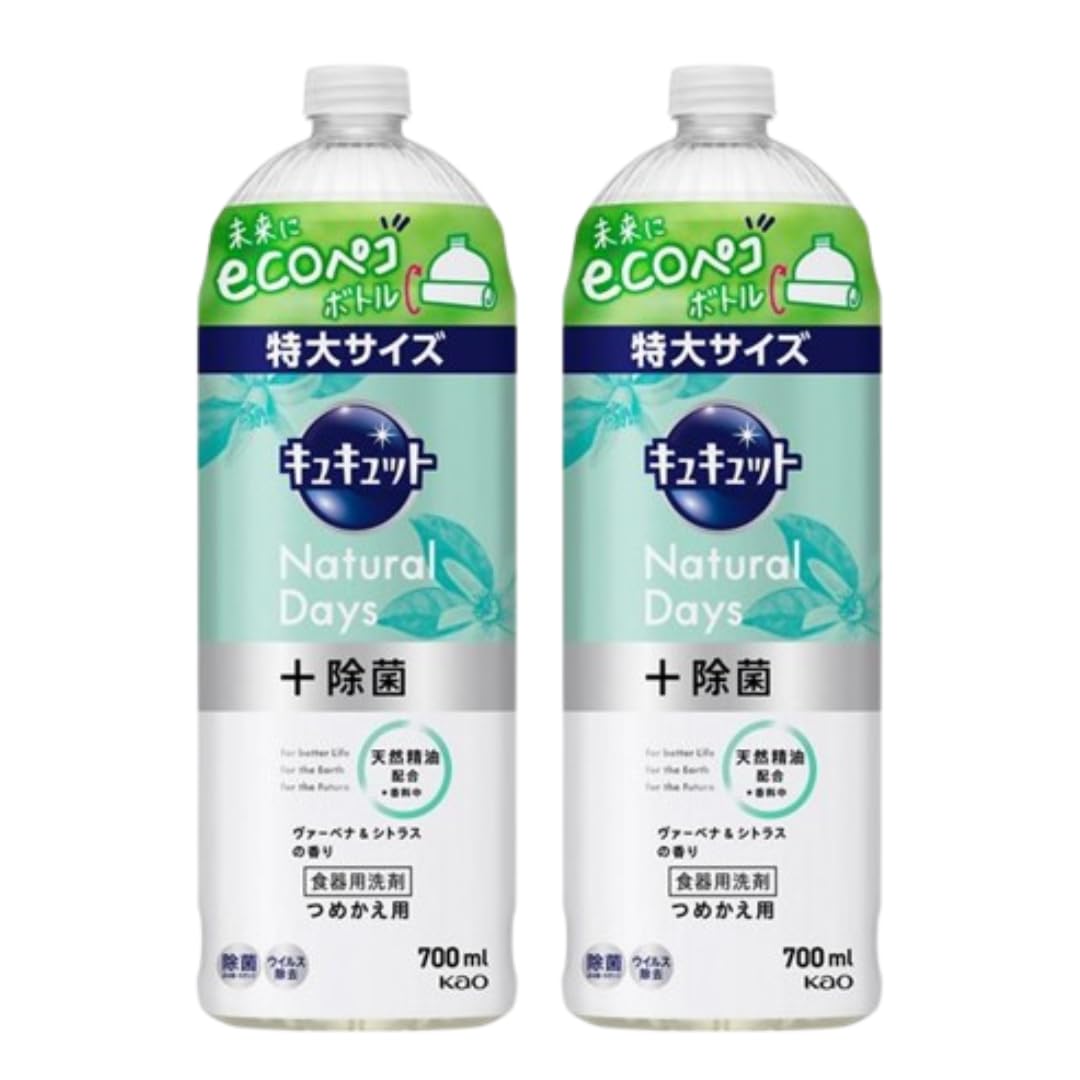 

Cucute Natural Days дезинфицирующий аромат вербены цитрусовых сменный блок 700 мл x 2 комплекта [2 сменных блока] + &