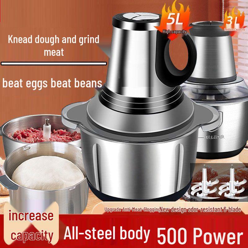 Multifunctional Pure Copper Electric Meat Grinder & Food Processor