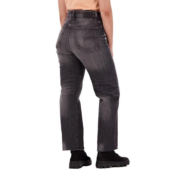 G-Star Tedie Ultra-High Waist Straight Ripped Edge Ankle джинсы