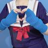 Long Fingerless Gloves Knitted Arm Sleeves Stretchy Arm Cover Thumb Hole Mittens