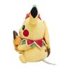 Pokémon Center Original Plush Toy Pikachu & Dedenne, Pokémon Christmas Toy Factory, One Size, 22.5 x 19 x 14 cm (H x W x D)