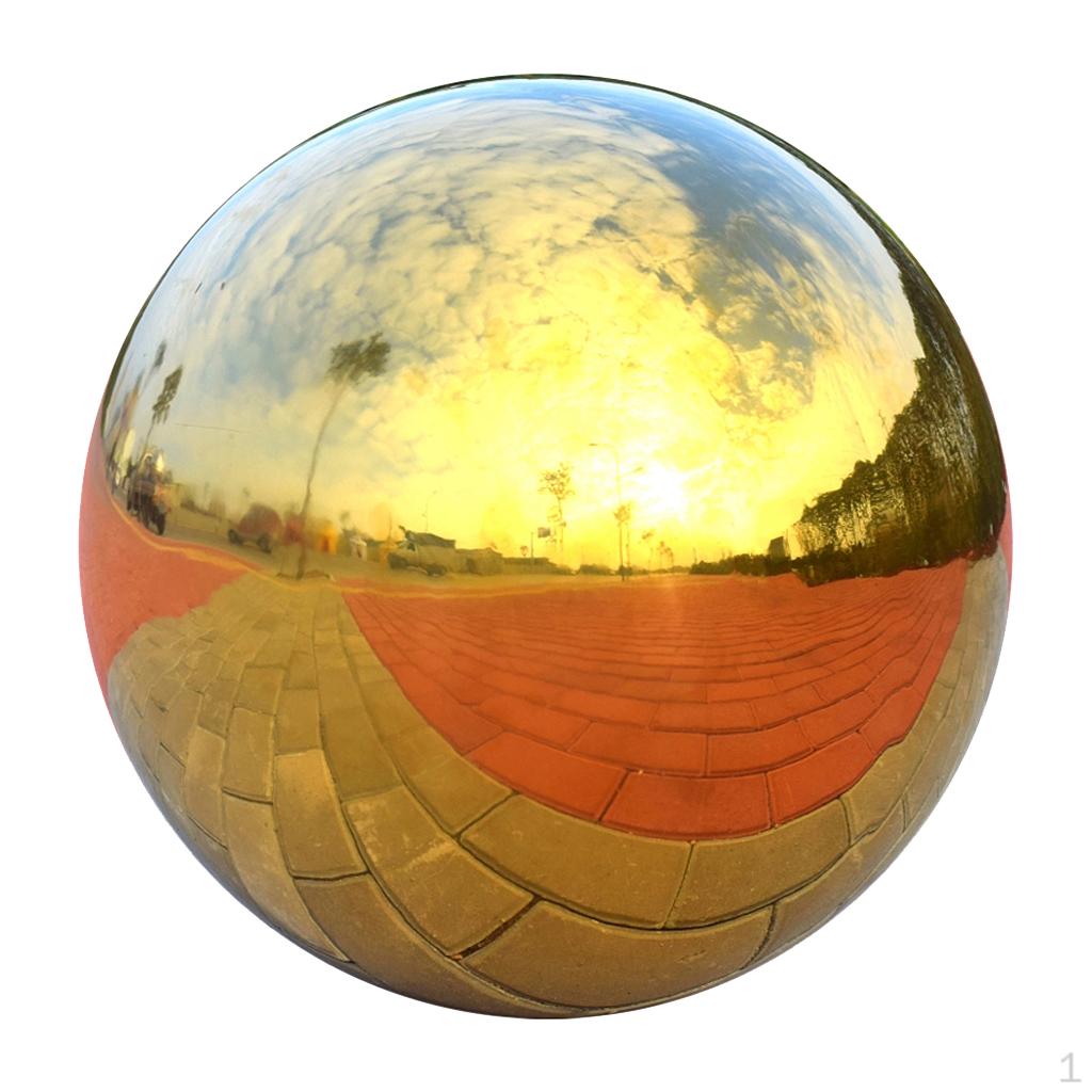 142~225 Dia. Stainless Steel Mirror Polished Shiny Sphere Ornaments and Decorations