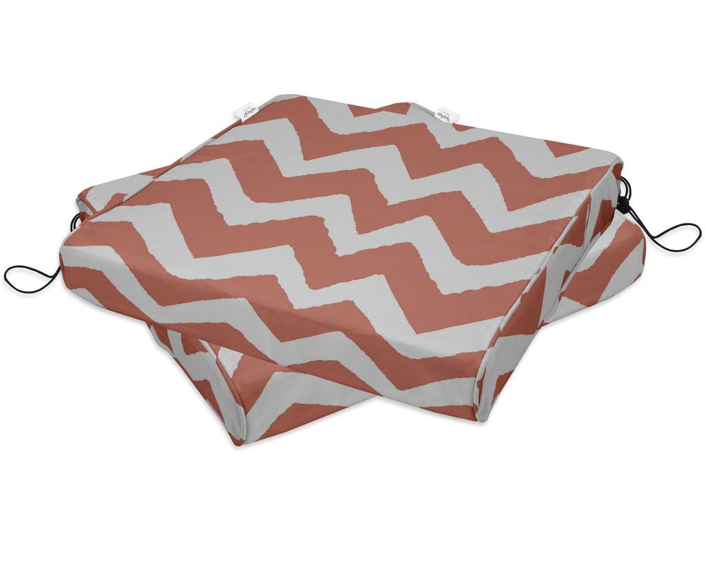 Vargottam Perfect Outdoor Indoor Square Corner Seat Cushions Water-Resistant Lounge Chair 18.5" X 16" Home Office Patio Furniture